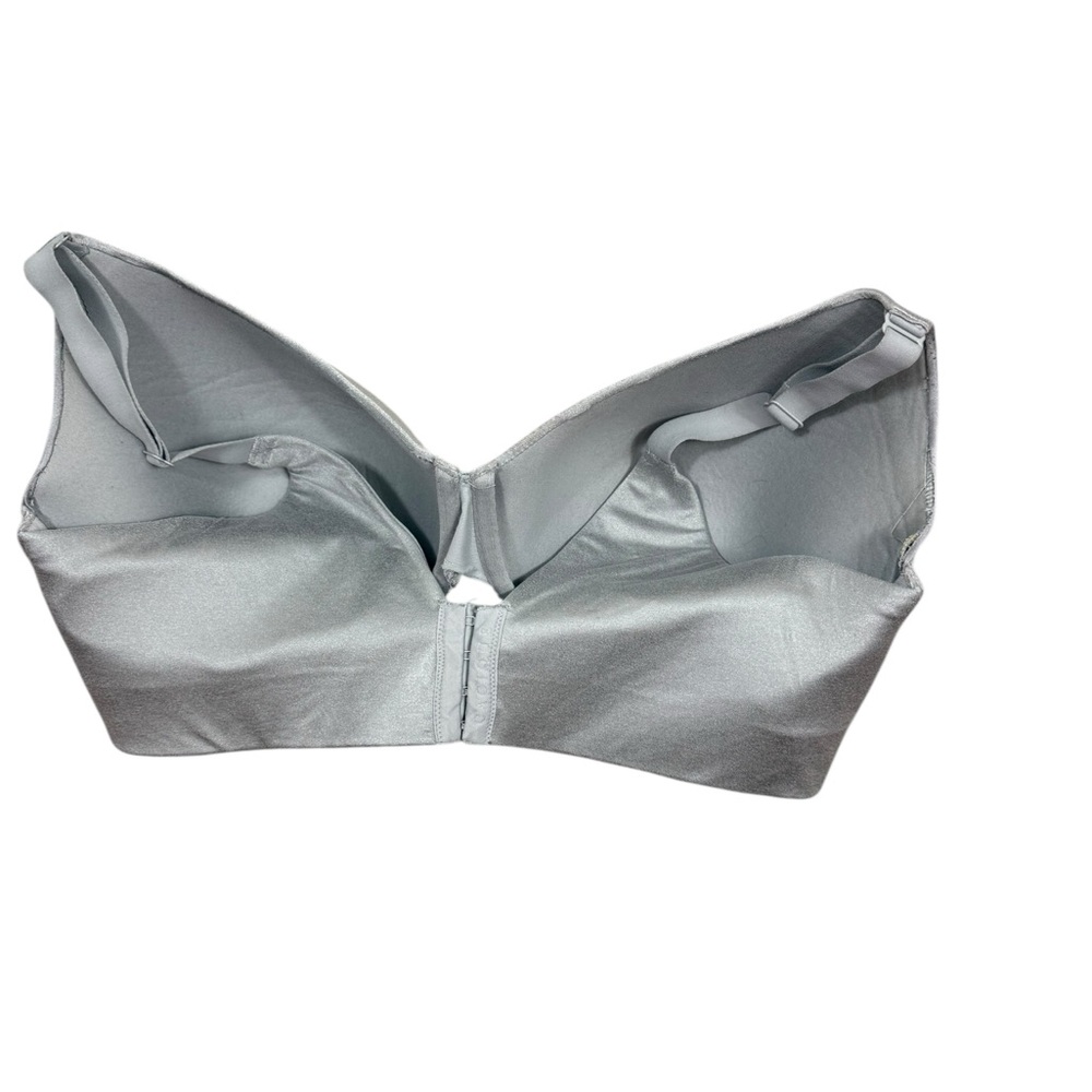 Cacique Lightly Lined Full Coverage Silver Bra Br… - image 2